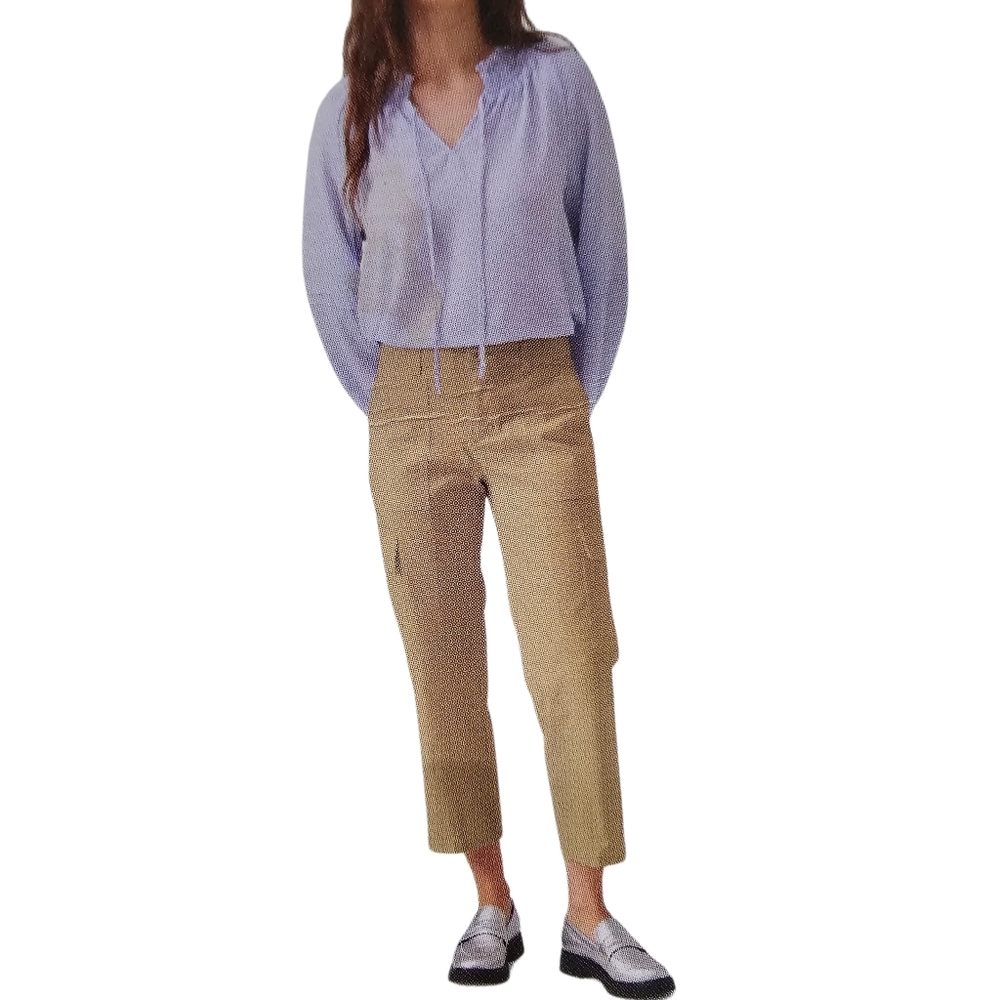 Social Standard By Sanctuary Portside Cargo Pants Poplin Cropped Minimalist XS